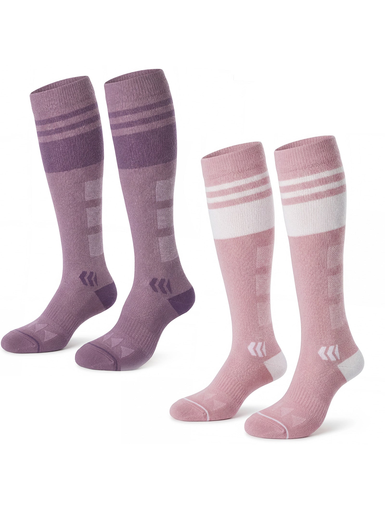 Momcozy Wide Calf Compression Socks 20-30mmHg for Sports 2 Pairs CHI6